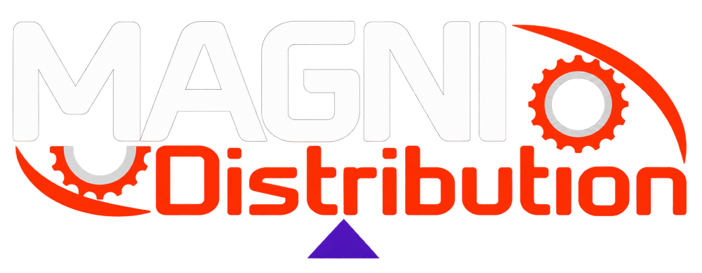 Magni Distribution  logo blanc